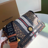 Chic Vegan Leather Handbag - Statement Silhouette | Women's Fashion Handbag #1113 - back view (image 4) of designer-inspired handbag
