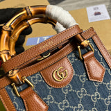 Back view of refined classic women's handbag – women's designer-style accessory