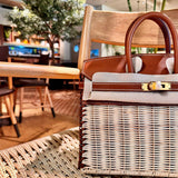 Interior view of fluid premium bag