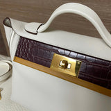 Modern bag shown from front angle