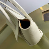 Statement Premium PU Leather Handbag - Chic Everyday Appeal | Women's Luxury Handbag #1736 - back view (image 4) of designer-inspired handbag
