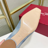 Roger Vivier luxury shoes side view — premium authentic designer style