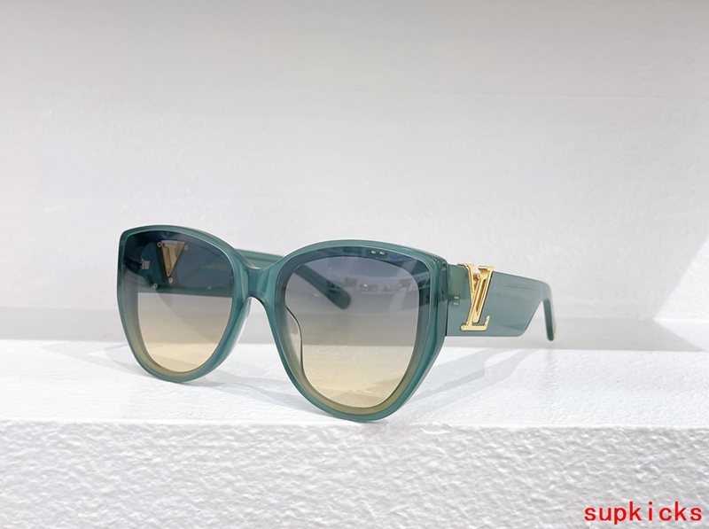 Full view of Louis Vuitton unisex sunglasses