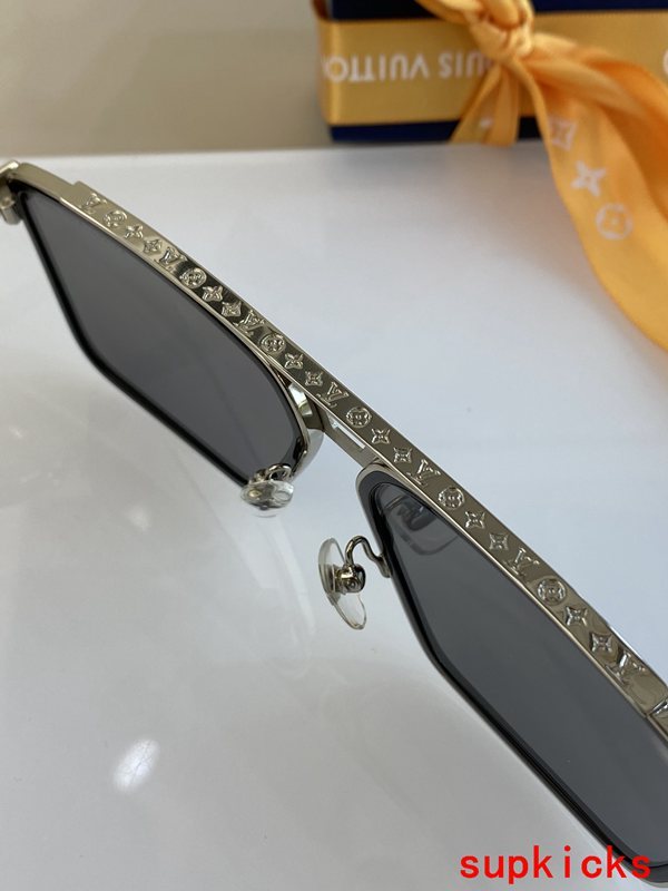Lifestyle view of Louis Vuitton unisex sunglasses