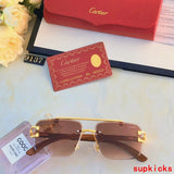 Side view of Cartier unisex sunglasses