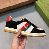 Gucci fresh white-and-black luxury sneakers view 4 sleek tonal finish