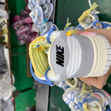 Nike classic monochrome luxury sneakers view 5 low-top design