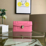 Refined Premium PU Leather Handbag - Signature Hardware Accents | Women's Luxury Handbag #1671 - front view (image 1) of designer-inspired handbag