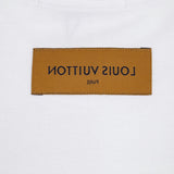 Side profile of Louis Vuitton cotton t-shirt with contemporary cut