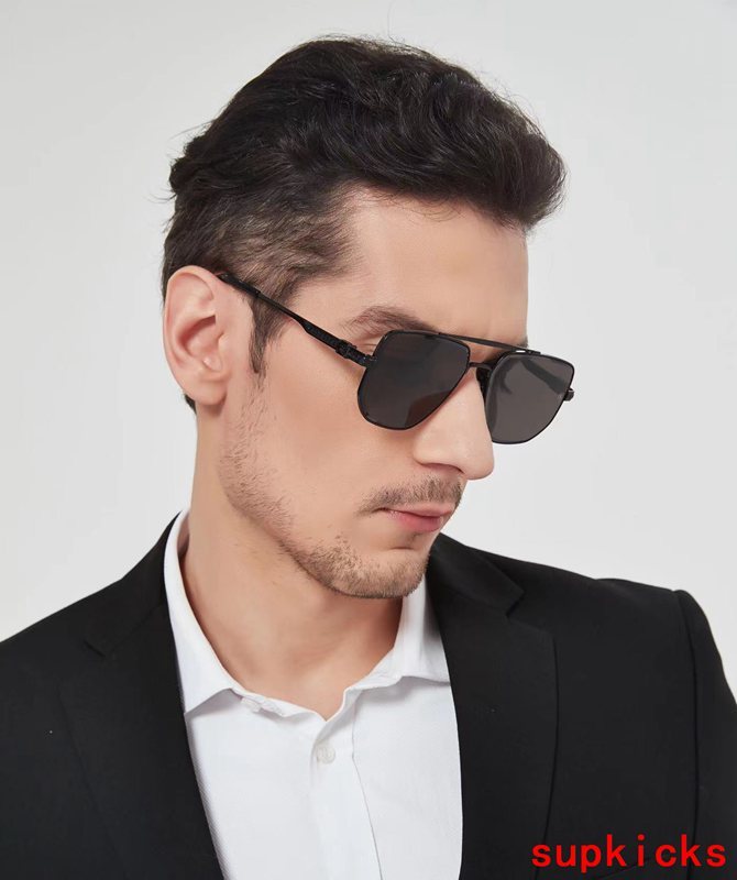 Side view of Louis Vuitton unisex sunglasses