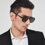 Side view of Louis Vuitton unisex sunglasses