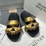 Alexander McQueen Camel Classic Ballet Flats - Close-Up Texture View