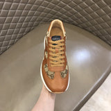 Gucci two-tone luxury sneakers view 4 sleek tonal finish