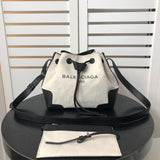 Front view of statement structured women's handbag – women's luxury accessory