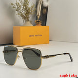 Front view of Louis Vuitton unisex sunglasses