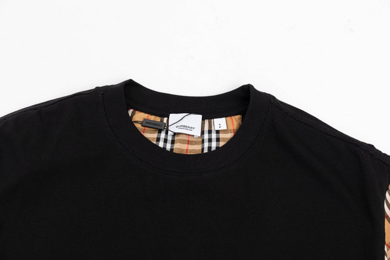 Burberry t-shirt close-up — premium authentic designer style