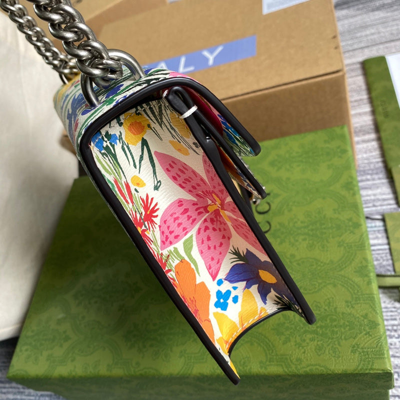 Interior view of elevated structured women's handbag – women's luxury handbag