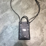 Timeless Premium PU Leather Handbag - Refined Silhouette | Women's Fashion Handbag #1056 - close-up detail shot (image 3) of designer-inspired handbag