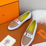 Hermes shoes Style 387 - logo and branding close-up