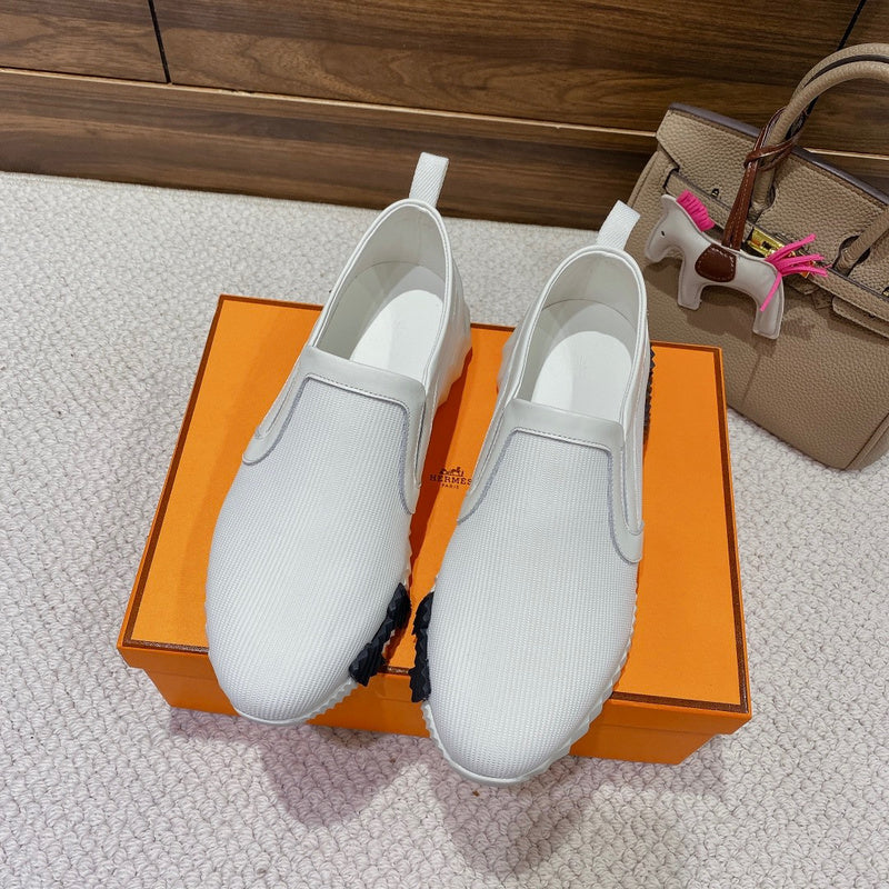 Hermes shoes Style 249 - side profile detail