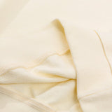 Side profile of Gucci luxury clothing with relaxed-fit cut