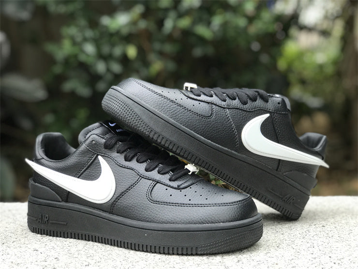 Nike fresh white-and-black luxury sneakers view 18 signature lace-up style