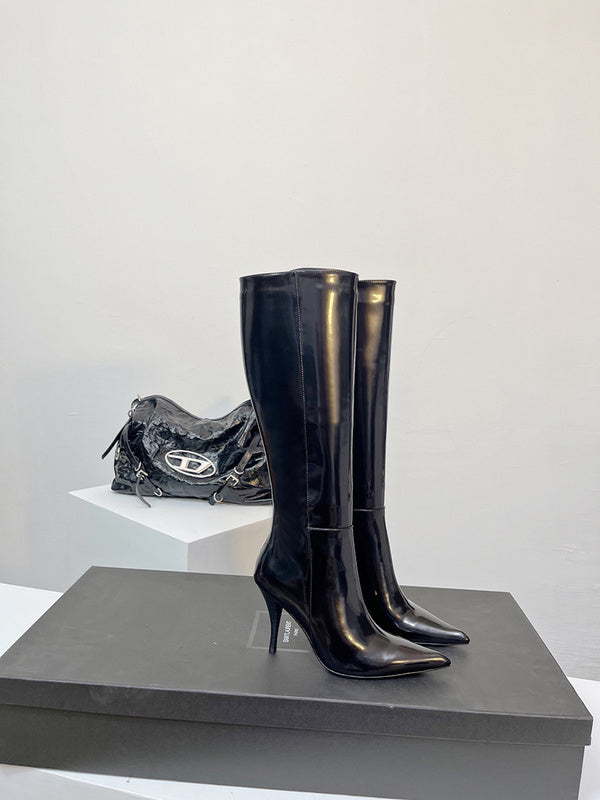 Saint Laurent designer shoes full view