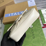Back view of refined classic women's handbag – women's statement bag