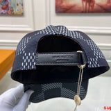 Close-up detail view of Louis Vuitton unisex cap
