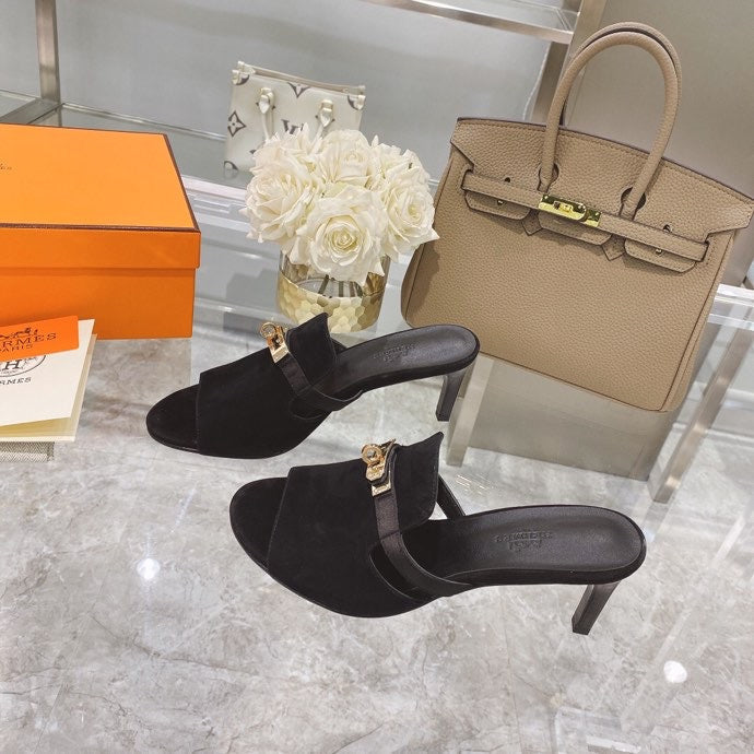 Hermes shoes Style 368 - side profile detail