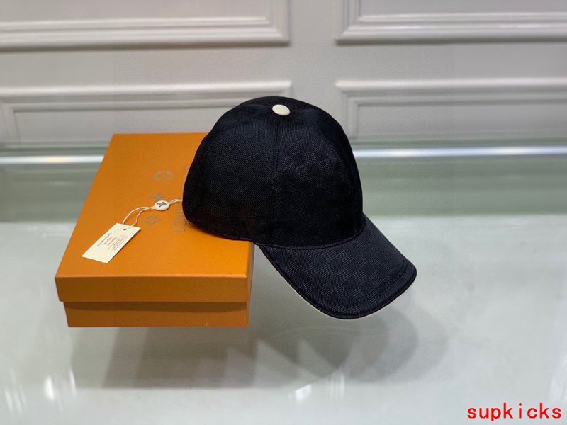Close-up detail view of Louis Vuitton unisex cap