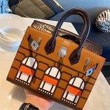  sleek carryall bag detail view showing craftsmanship 8