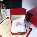 Side view of Cartier unisex jewelry piece