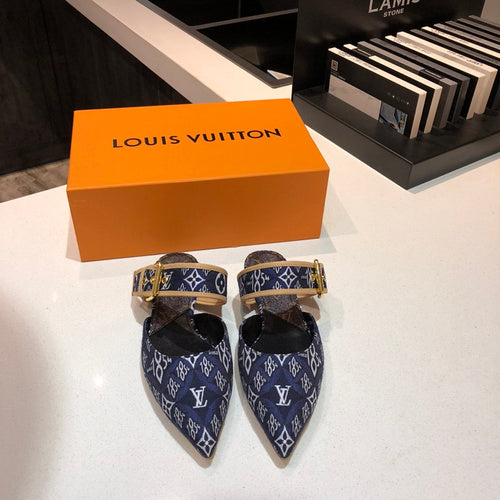 Louis Vuitton shoes Style 208 - front view, refined designer finish