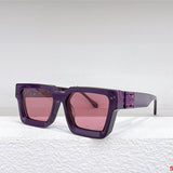 Side view of Louis Vuitton unisex sunglasses