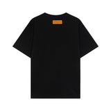 Side profile of Louis Vuitton cotton t-shirt with everyday silhouette