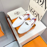 Hermes sandals Style 169 - styled lifestyle view