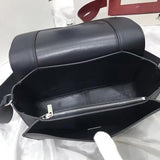 Front view of statement refined women's handbag – women's luxury accessory