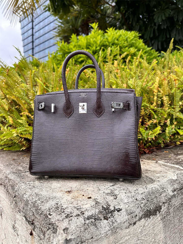 Close-up detail of considered bag design