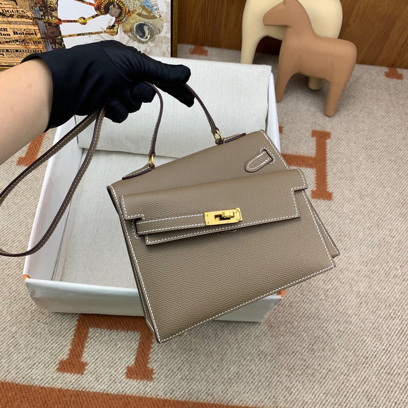 Structured bag shown from front angle