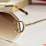 Front view of Cartier unisex sunglasses