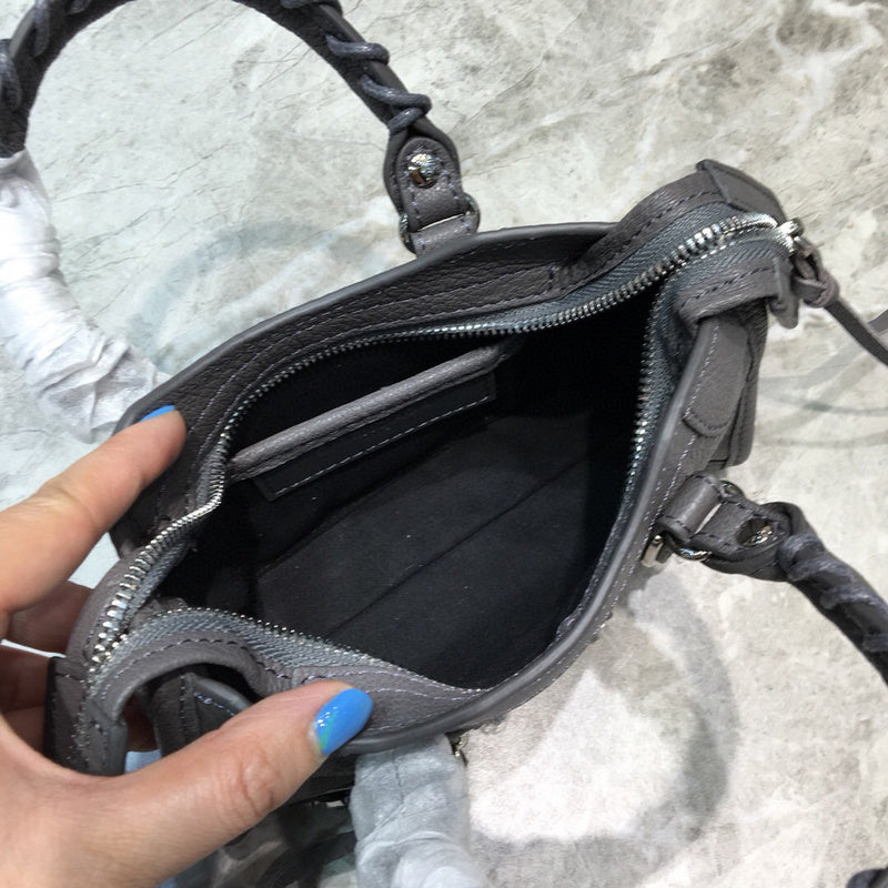 Bold Faux Leather Handbag - Everyday Elegance | Women's Premium Handbag #686 - alternate angle view (image 8) of designer-inspired handbag