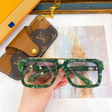 Angled view of Louis Vuitton unisex sunglasses