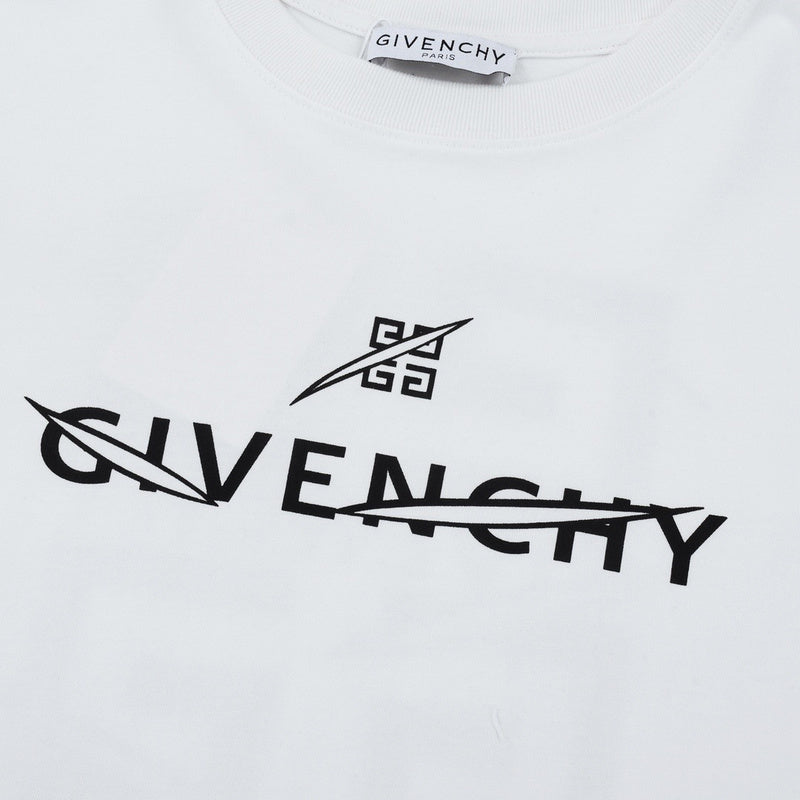 Full styled look of Givenchy luxury clothing with monogram-inspired silhouette