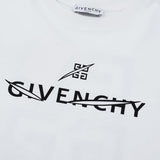 Full styled look of Givenchy luxury clothing with monogram-inspired silhouette