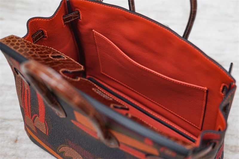  Sophisticated crossbody bag carried on shoulder 10