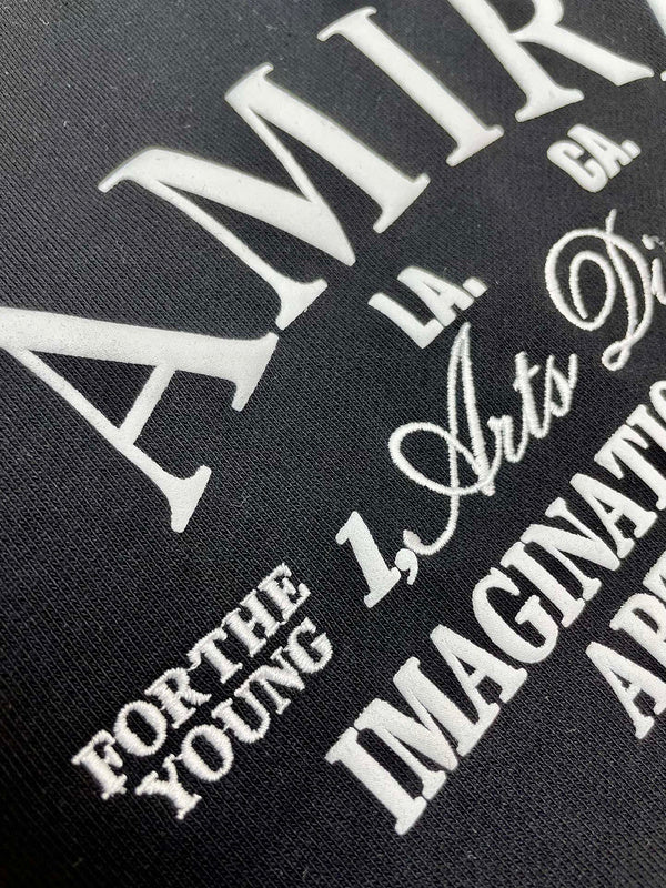 Amiri t-shirt front view designer style