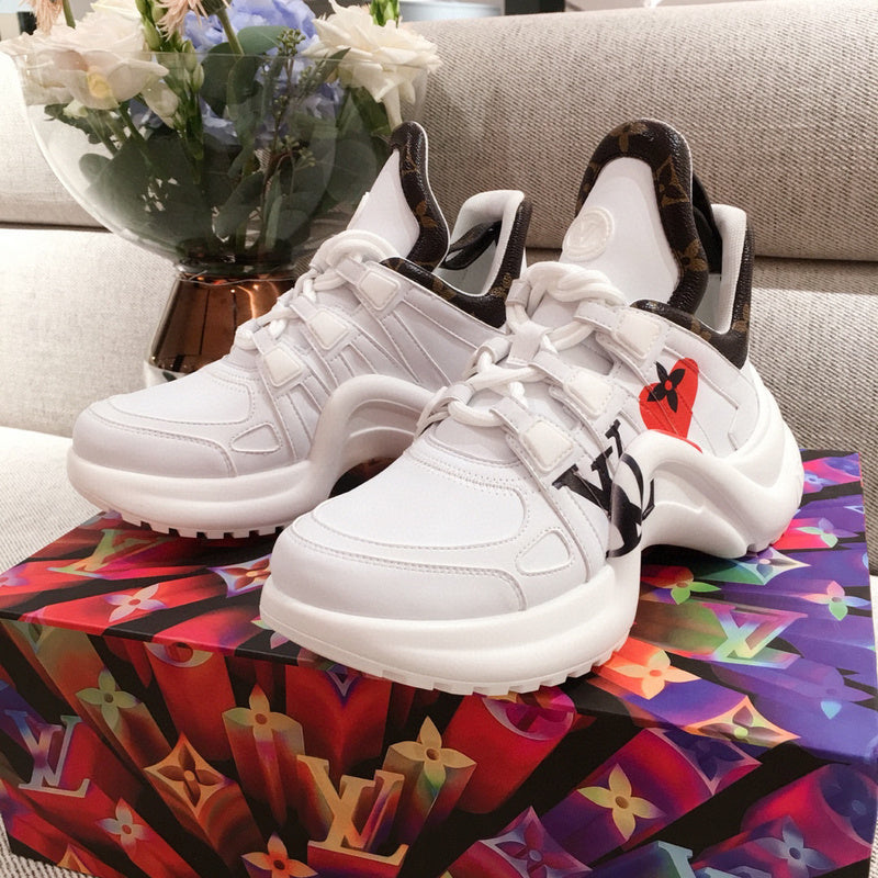 Louis Vuitton luxury shoes back view — premium authentic designer style