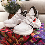 Louis Vuitton designer shoes full view