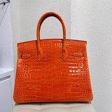  clean-lined carryall bag styled with outfit 24